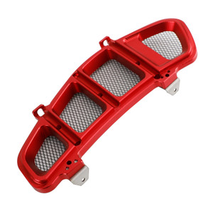 Motorcycal Radiator Guard Protector Radiator Cover Red For Vespa Gts 250 300
