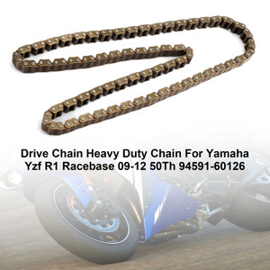 New Heavy Duty Drive Chain For Yamaha Yzf R1 Racebase 09-12 50Th 94591-60126