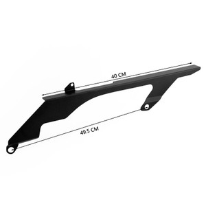 Rear Sprocket Chain Guard Protector Cover For Yamaha YZF R1 2004-2008 Black