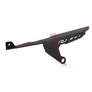Rear Sprocket Chain Guard Cover For Yamaha YZF R1 R1M R1S 2015-2021 Black