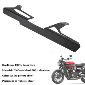 Rear Sprocket Chain Guard Protector Cover For Speed Twin 1200 2018-2021 Black
