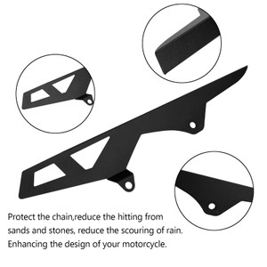 Sprocket Chain Guard Protector Cover For SUZUKI GSXR 600/750 2006-2010 Black
