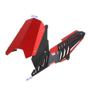 Rear Sprocket Chain Guard Cover For YAMAHA YZF R25 R3 MT-25 MT-03 13-21 Red