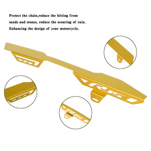 Rear Sprocket Chain Guard Protector Cover For YAMAHA YZF R15 V3 2017-2019 Gold