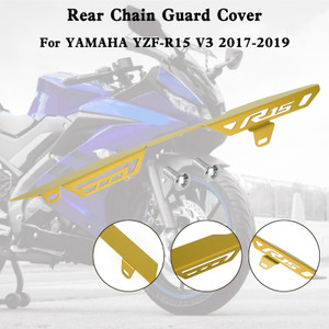 Rear Sprocket Chain Guard Protector Cover For YAMAHA YZF R15 V3 2017-2019 Gold
