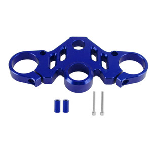 CNC Aluminum Upper Front Top Triple Tree Clamp For YAMAHA R15 V4 R15M 2022 Blue