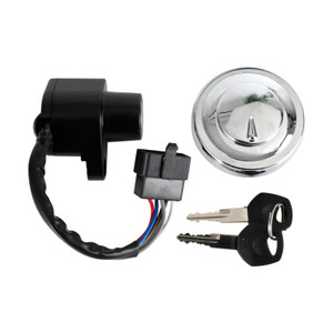 Ignition Switch & Fuel Gas Cap for Kawasaki Vulcan VN900 Custom Classic LT 06-22