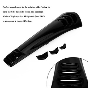 ABS Steering Horn Cover fairing For VESPA Sprint Primavera 125/150 14-21 Black