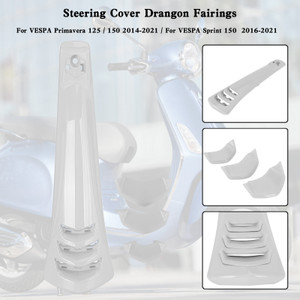 ABS Steering Horn Cover fairing For VESPA Sprint Primavera 125/150 14-21 White