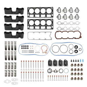 2005-2009 GMC Envoy 5.3L 5328CC 325CID V8 OHV 16 Valve AFM Lifter Replacement Kit Head Gasket Set Head Bolts Lifters Guides Generic