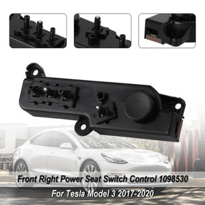 Front Right Power Seat Switch Control 1098530 for Tesla Model 3 2017-2020