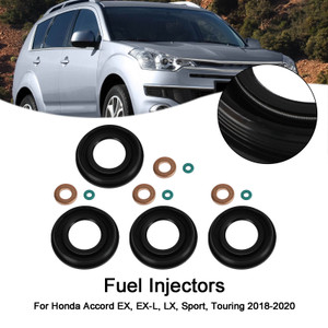 4PCS Injector Seals Fit Ford Transit MK3 MK6 MK7 2.0 2.2 2.4 TDCI TDDI