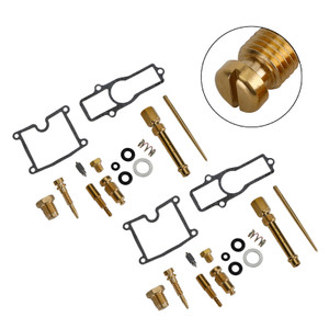 2X Carburetor Rebuild Kit fit for Kawasaki Z400 KZ400FX KZ550 GPZ550 1980-1983