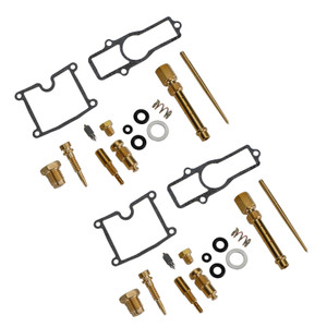 2X Carburetor Rebuild Kit fit for Kawasaki Z400 KZ400FX KZ550 GPZ550 1980-1983
