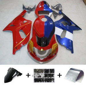 Injection Fairing Kit Bodywork Plastic ABS For Suzuki GSXR750 2001-2003 K1 #102