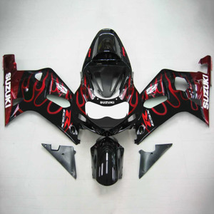 Injection Fairing Kit Bodywork Plastic ABS For Suzuki GSXR750 2001-2003 K1 #109