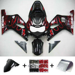 Injection Fairing Kit Bodywork Plastic ABS For Suzuki GSXR750 2001-2003 K1 #109