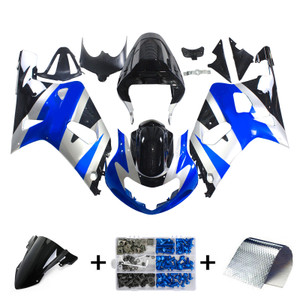 Injection Fairing Kit Bodywork Plastic ABS For Suzuki GSXR750 2001-2003 K1