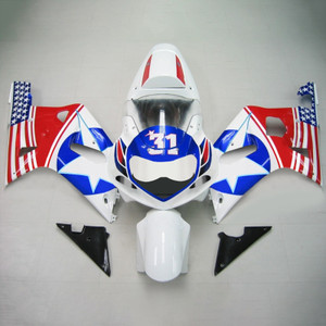 Injection Fairing Kit Bodywork Plastic ABS For Suzuki GSXR750 2001-2003 K1 #134