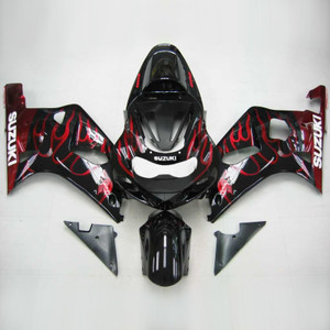 Injection Fairing Kit Bodywork Plastic ABS For Suzuki GSXR600 2001-2003 K1 #102