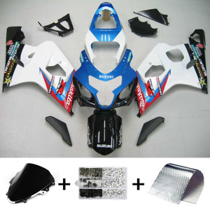 Injection Fairing Kit Bodywork Plastic ABS For Suzuki GSXR 600/750 2004-2005 K4 #104