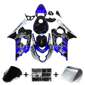 2004-2005 Suzuki GSXR 600/750 K4 Injection Fairing Kit Bodywork Plastic ABS #106 Amotopart