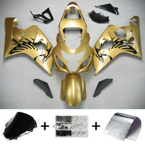 Injection Fairing Kit Bodywork Plastic ABS For Suzuki GSXR 600/750 2004-2005 K4 #143