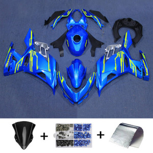 Injection Fairing Kit Bodywork Plastic ABS fit For Kawasaki EX400/Ninja400 2018-2022 #112