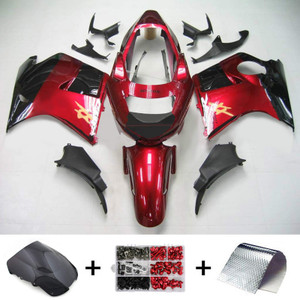 Injection Fairing Kit Bodywork ABS For Honda CBR1100XX SuperBlackBird 1996-2007 #114