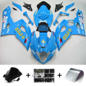 Injection Fairing Kit Bodywork Plastic ABS For Suzuki GSXR1000 2005-2006 K5 #143