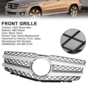 Front Hood Bumper Grill Grille Fit Mercedes Benz GLK X204 GLK350 2010-2012