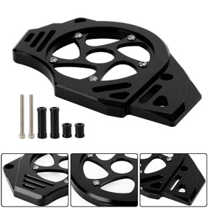 Sprocket Cover Chain Guard Protection For Kawasaki Ninja Vulcan 650 ER-6N Black