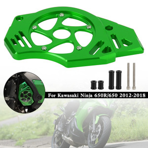 Sprocket Cover Chain Guard Protection For Kawasaki Ninja Vulcan 650 ER-6N Green