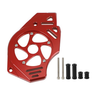 Sprocket Cover Chain Guard Protection For Kawasaki Ninja Vulcan 650 ER-6N Red