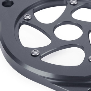 Sprocket Cover Chain Guard Protection For Kawasaki Ninja Vulcan 650 ER-6N Titanium