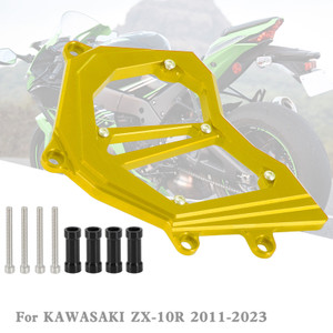 Front Sprocket Cover Chain Guard For KAWASAKI Ninja ZX-10R ZX10R 2011-2023 Gold