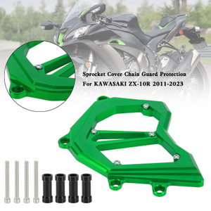 Front Sprocket Cover Chain Guard For KAWASAKI Ninja ZX-10R ZX10R 2011-2023 Green