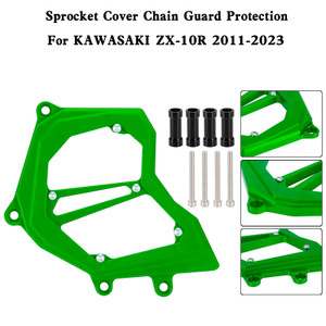 Front Sprocket Cover Chain Guard For KAWASAKI Ninja ZX-10R ZX10R 2011-2023 Green
