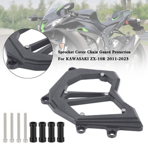 Front Sprocket Cover Chain Guard For KAWASAKI Ninja ZX-10R ZX10R 2011-2023 Titanium