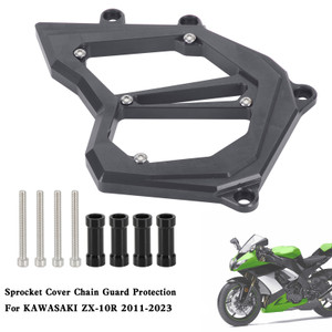 Front Sprocket Cover Chain Guard For KAWASAKI Ninja ZX-10R ZX10R 2011-2023 Titanium