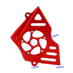 Front Sprocket Cover Chain Guard For HONDA CBR250R CBR300R CB300F NC51 MC41 Red