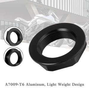 Billet Steering Stem Nut For SUZUKI GSXR 600/750 YZF-R1 ZX6R S1000RR Black