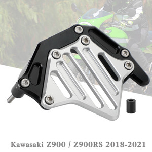 Front Sprocket Cover Chain Guard For Kawasaki Z900 Z900RS 2018-2021 Silver