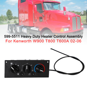 599-5511 Heavy Duty Heater Control Assembly for Kenworth W900 T800 T600A 02-06