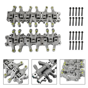 2PC Engine Rocker Arm and Shaft Assembly for Chrysler Dodge 3.5L 4.0L 4892293AC