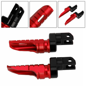 Front Footrests Foot Peg fit for Benelli Tornado 252R 302R 2021-22 TNT 899 2022 Red