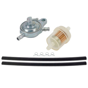 Fuel Tank Tap + Filter + Hose For GY6 125cc 150cc PIT Quad Dirt Bike ATV Buggy