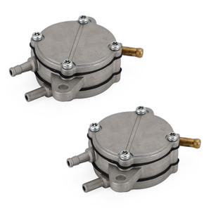 2 Vacuum Fuel Gas Pump Valve Switch Petcock Scooter Moped Gokart GY6 150cc 250cc