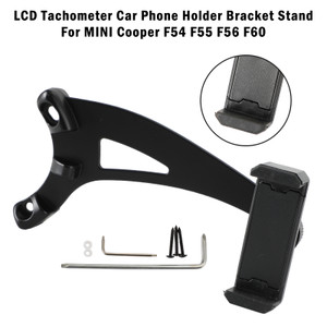 LCD Tachometer Car Phone Holder Bracket Stand For MINI Cooper F54 F55 F56 F60