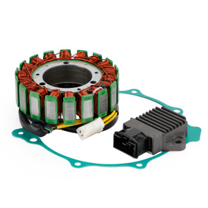 Magneto Stator+Voltage Rectifier+Gasket For Honda Super Hawk VTR1000F 1998-2005